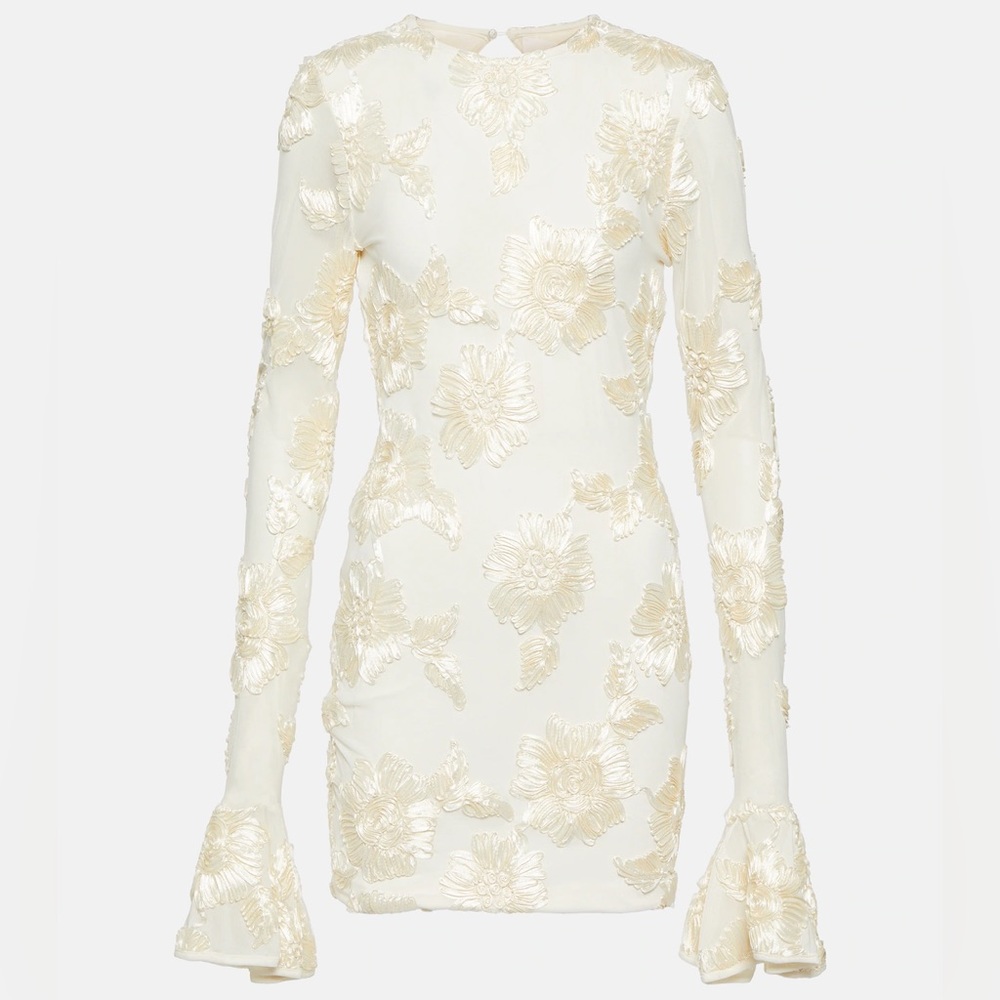 Rotate Birger Christensen Embroidered minidress